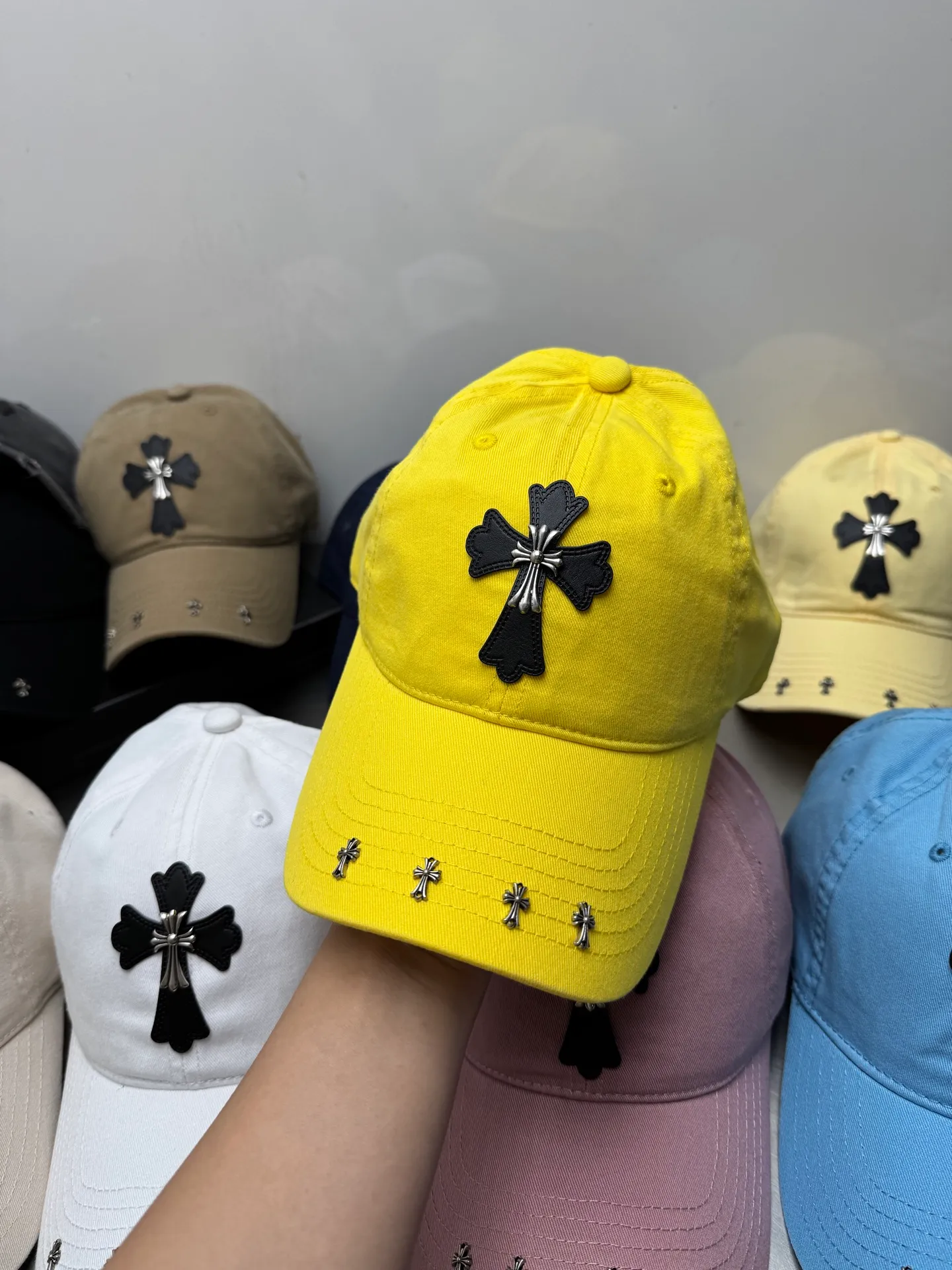 Crow Heart Soft Top Spring and Summer Baseball Cap
